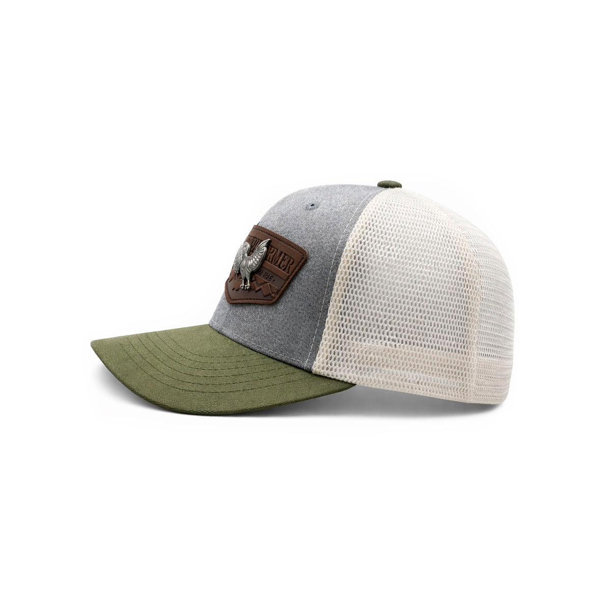 Gorra Knite Farmer Rooster Silver Trucker