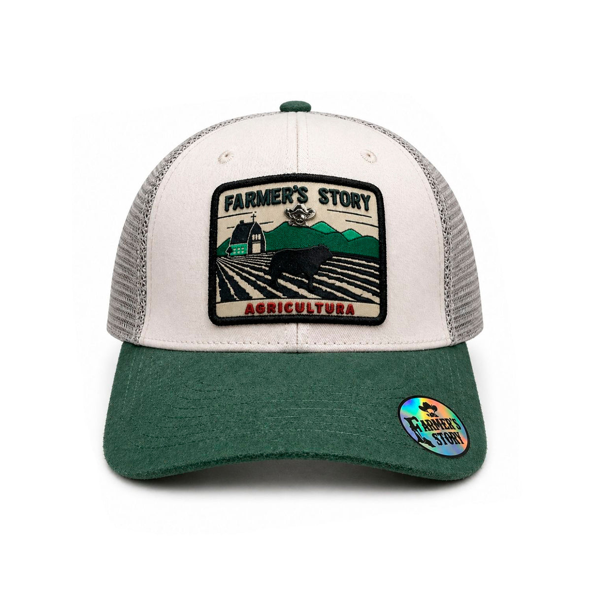 Gorra Knite Farmer Story Agricultura Trucker Negra