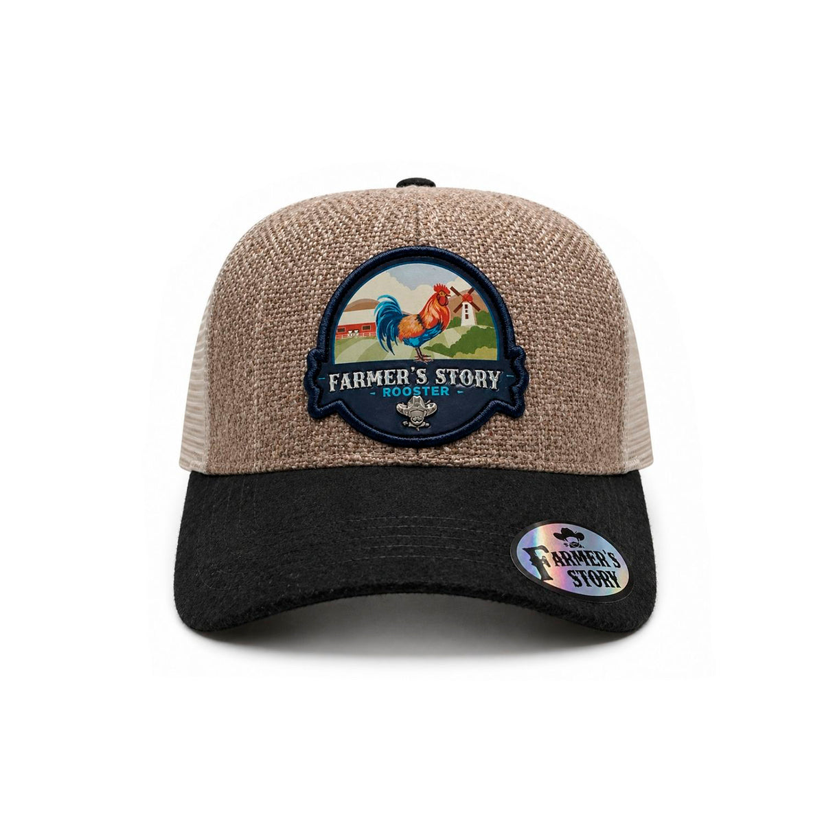Gorra Trucker Knite Farmer Story Rooster