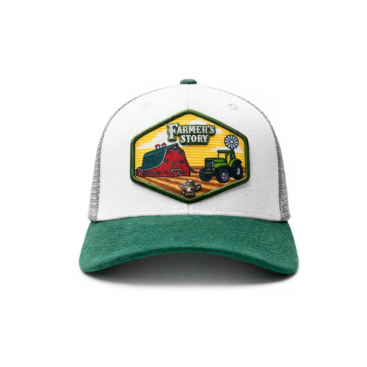 Gorra Trucker Knite Farmer Story Verde