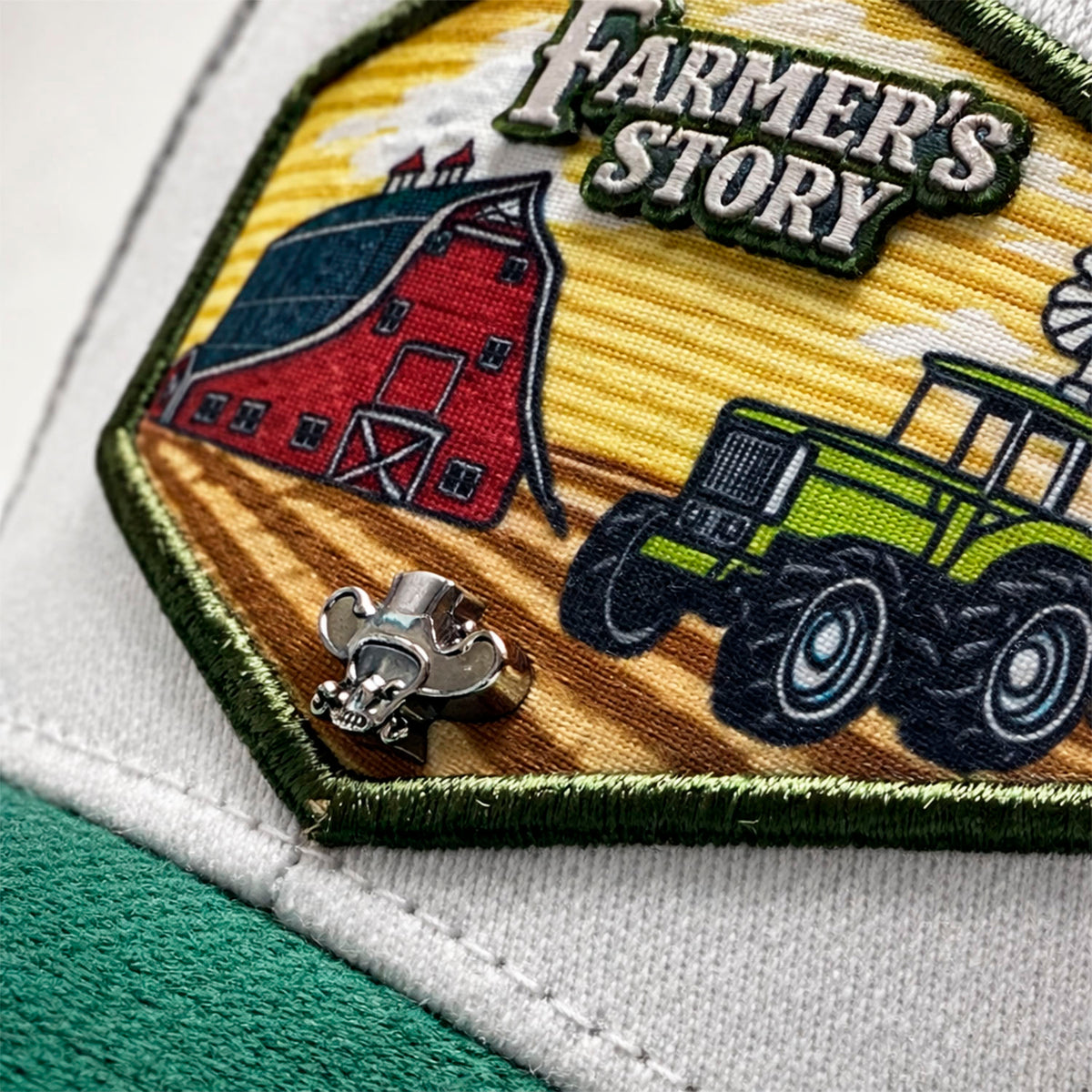Gorra Trucker Knite Farmer Story Verde