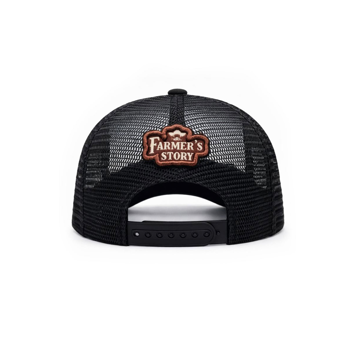 Gorra Knite Farmer Wheat Cafe Trucker Ajustable Cap negro