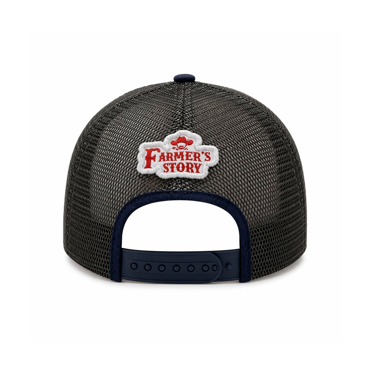 Gorra Trucker Knite Farmer Story Cowboy Plata