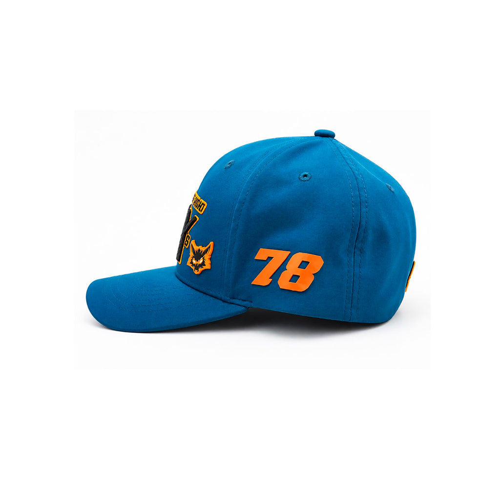 Gorra Fox Adventure Off Road Bordada Deportiva Beisbolera zul