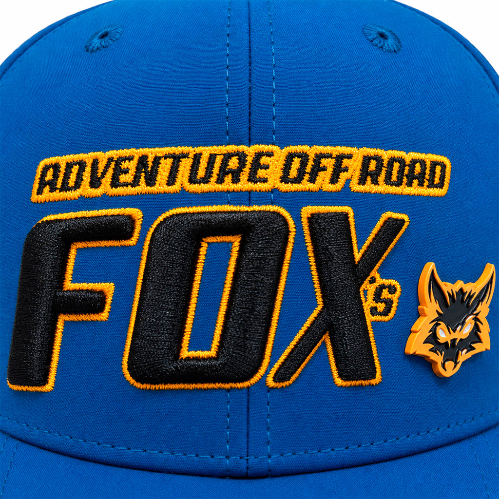 Gorra Fox Adventure Off Road Bordada Deportiva Beisbolera zul