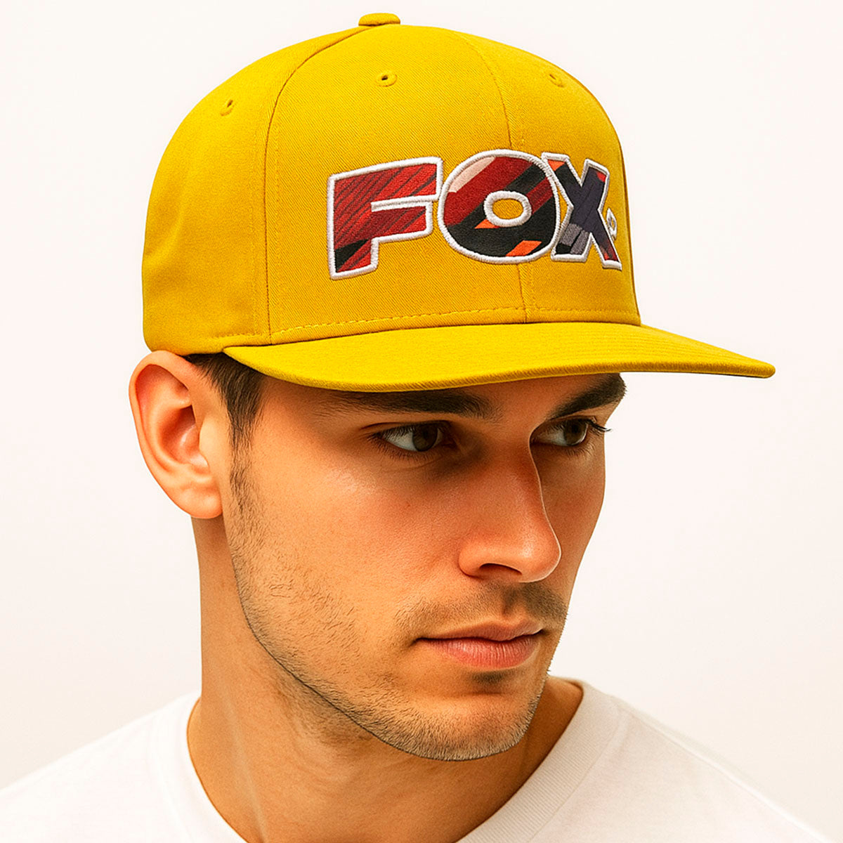 Snapback gorra visera plana estilo deporte Foxs Knite racing