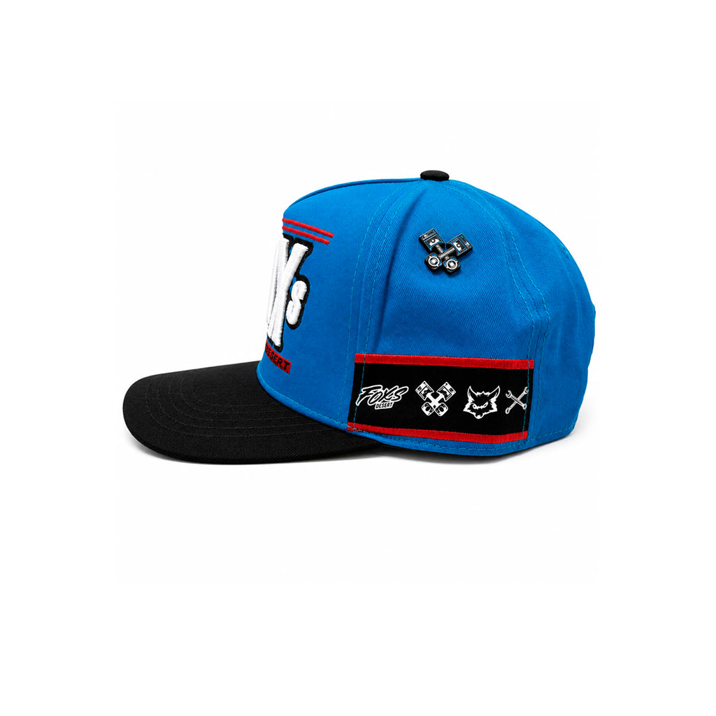 Gorra Fox PIN Edition Hombre Deportiva Original Urbano azul