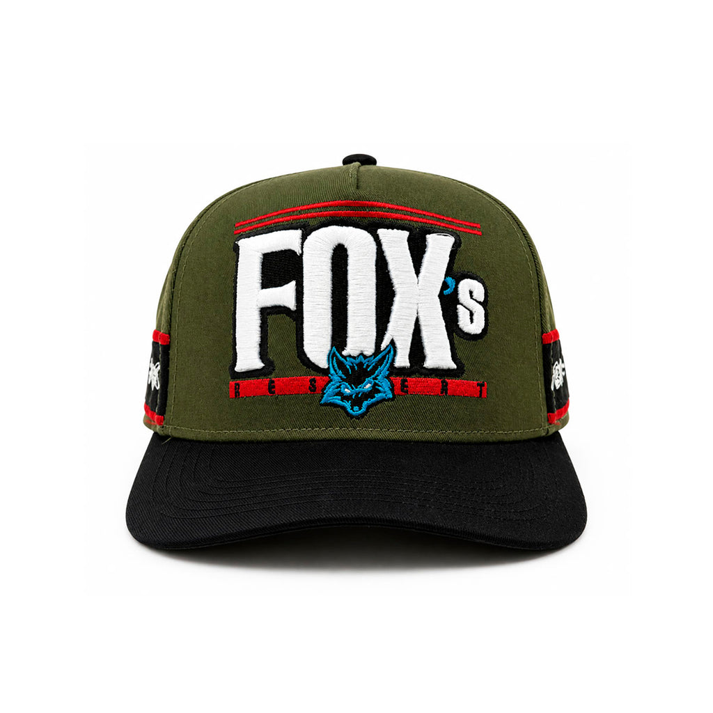 Gorra Fox PIN Edition Hombre Deportiva Original Urbano verde