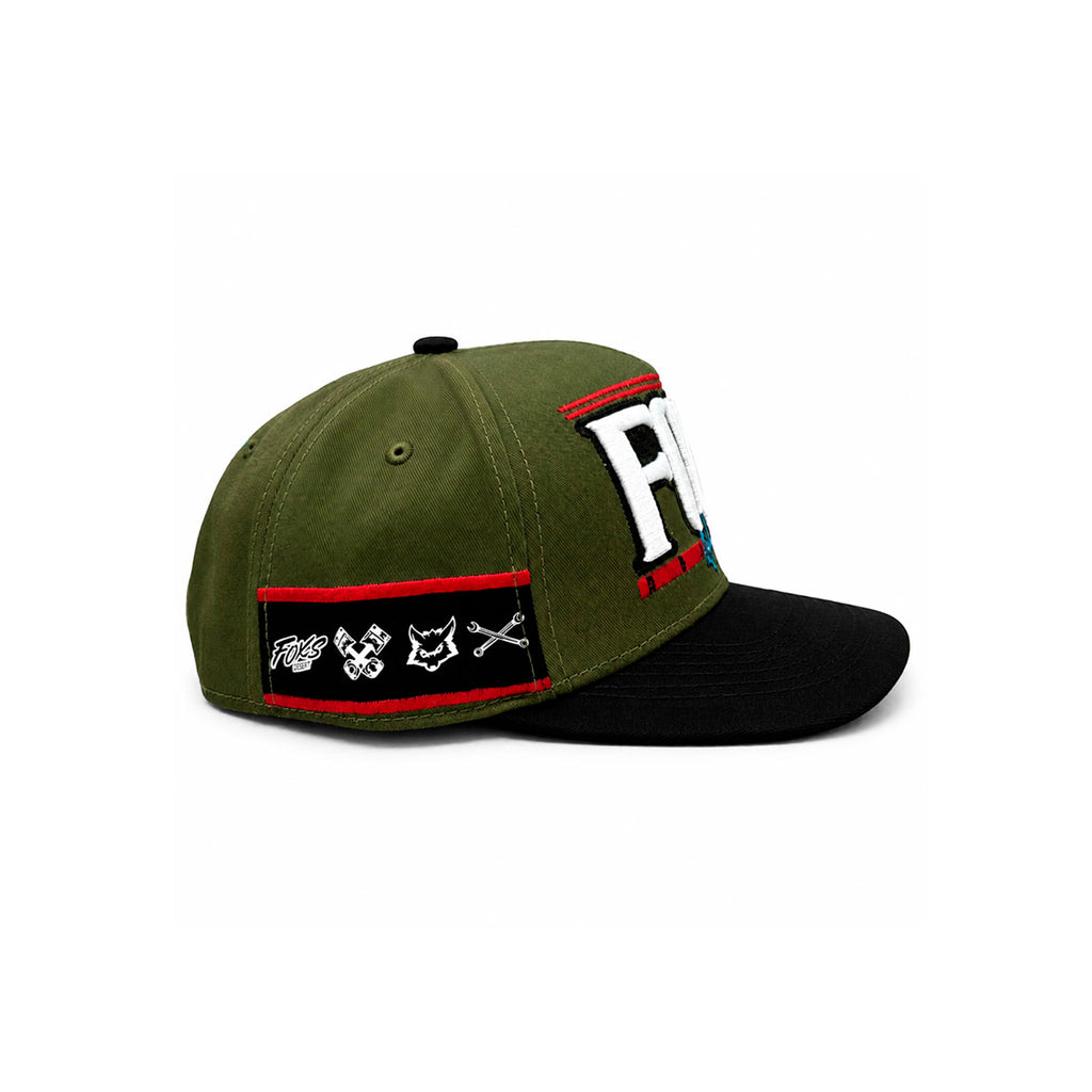 Gorra Fox PIN Edition Hombre Deportiva Original Urbano verde