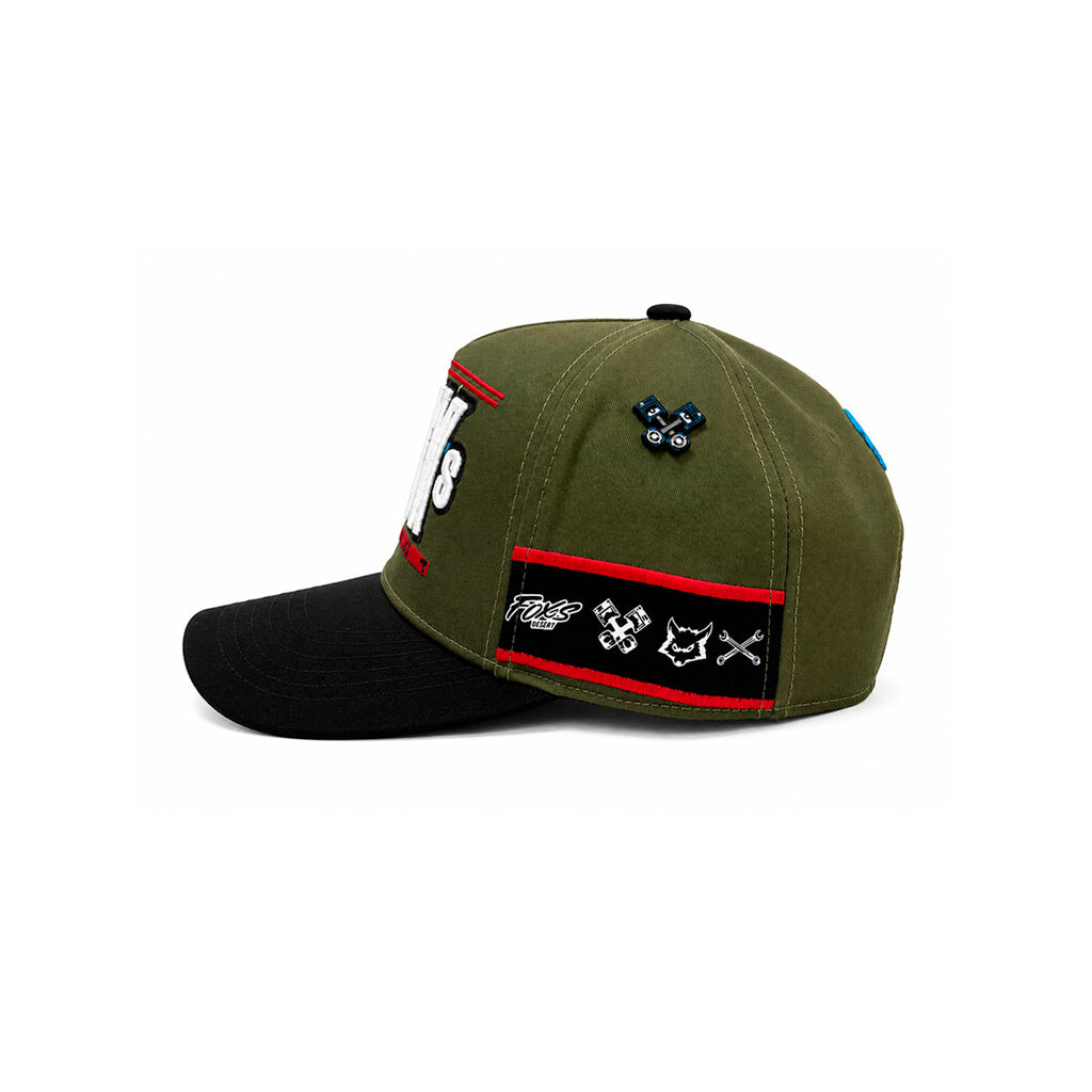 Gorra Fox PIN Edition Hombre Deportiva Original Urbano verde