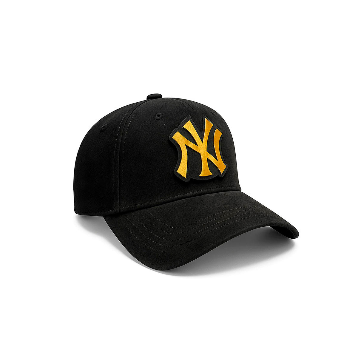 Gorra de Gamuza New York Ajustable Negra para Hombre Knite
