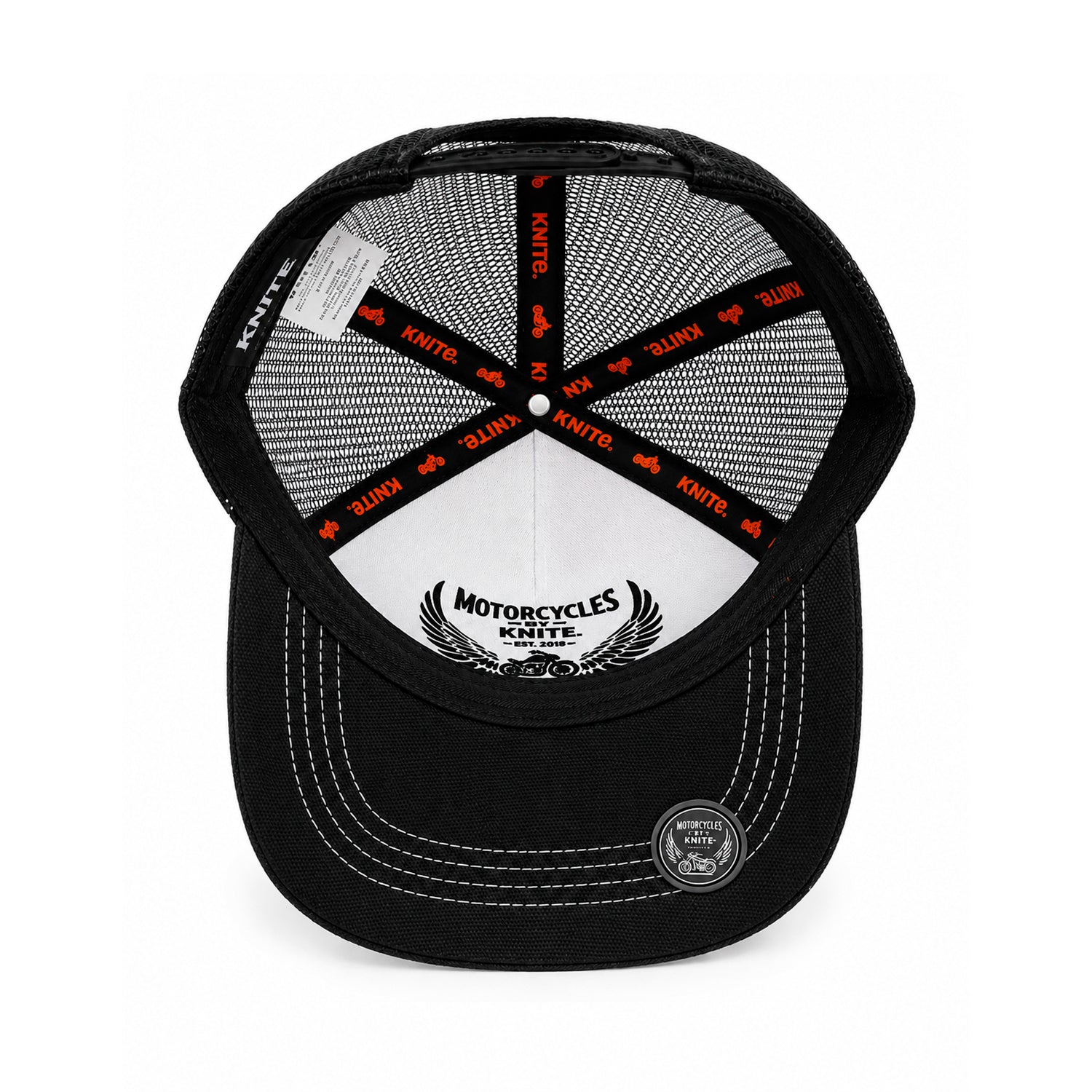 Knite Gorra Moto Milwaukee Black Hombre Motociclista