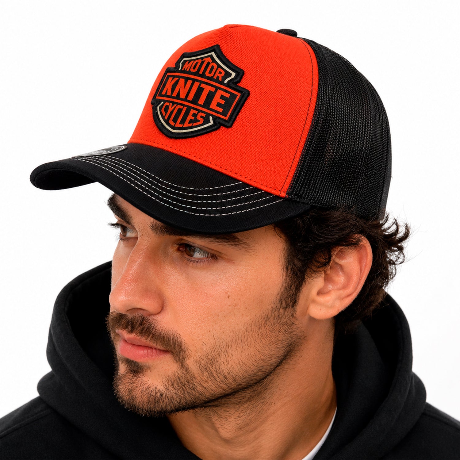 Knite Gorra Moto Milwaukee Black Hombre Motociclista