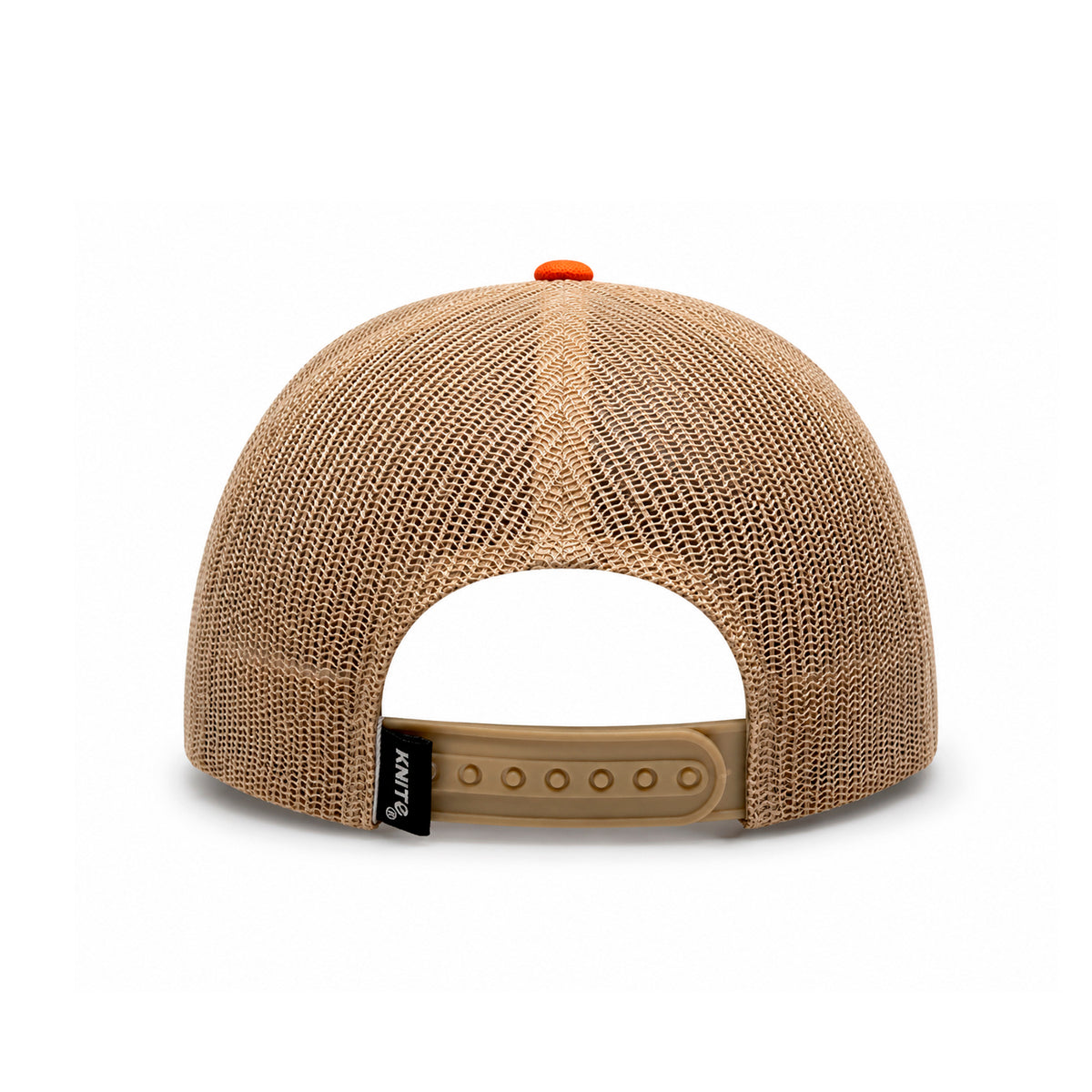 Gorra Knite Moto Lux Orange Motociclista Hombre