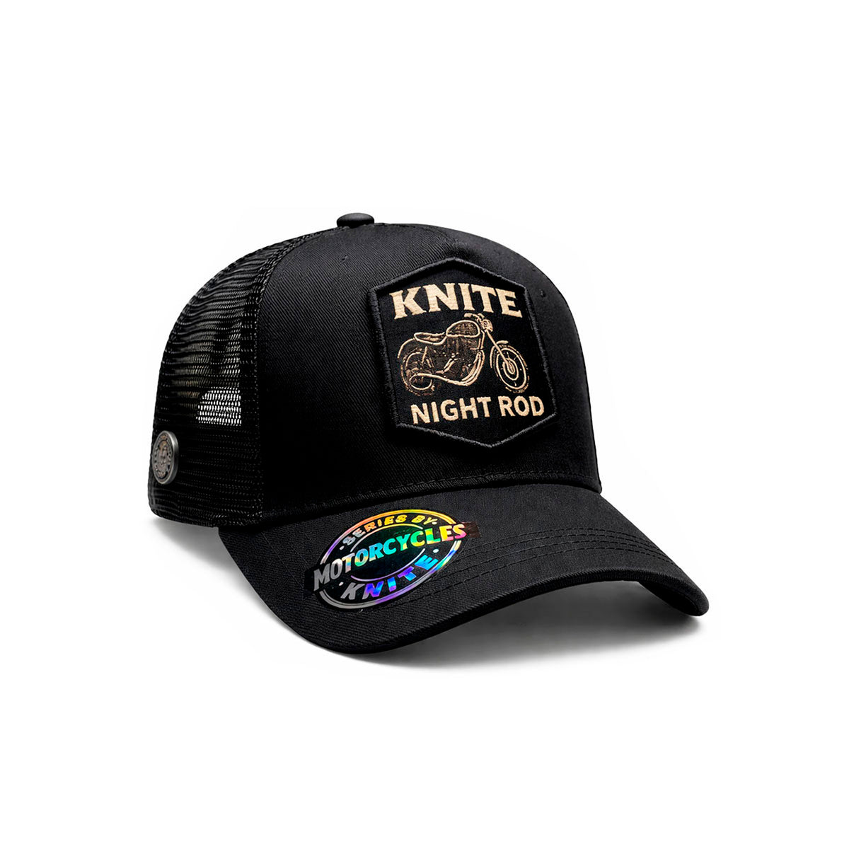 Gorra Biker Night Rood 2 Knite Estilo Motociclista Urbano