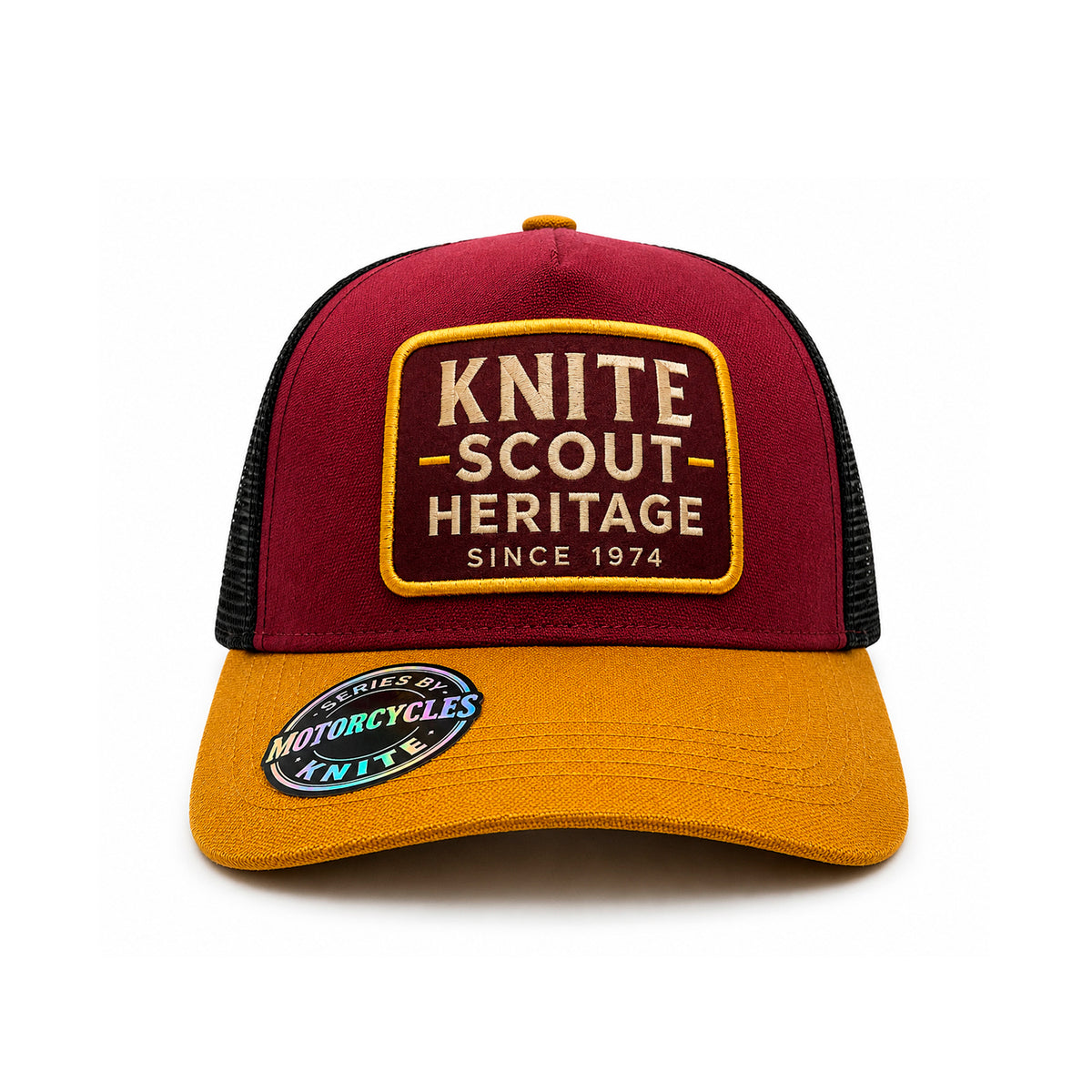 Gorra Knite Moto Lux Hombre Trucker Scout Heritage Vintage