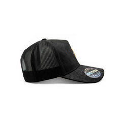 Gorra Trucker Livestock Gold Ranch Toro Stampede Negra