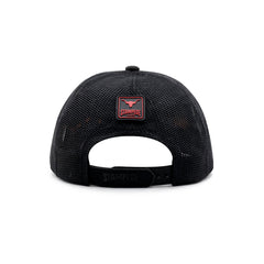 Gorra Trucker Livestock Iron Night Cráneo Toro Negra