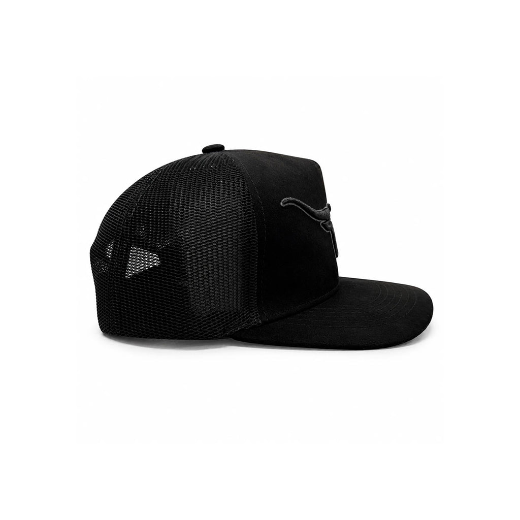 Gorra Trucker Negra Hombre Livestock Long Horns Original negro