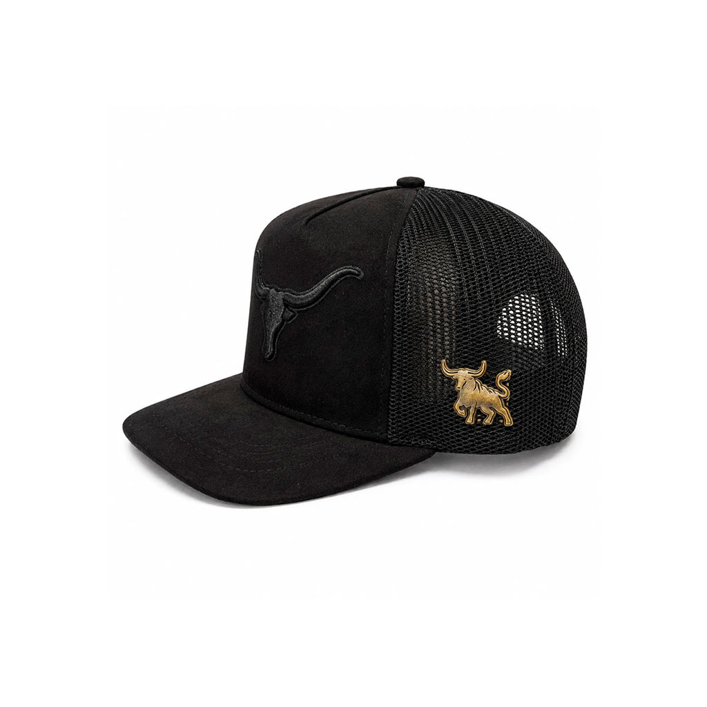Gorra Trucker Negra Hombre Livestock Long Horns Original negro