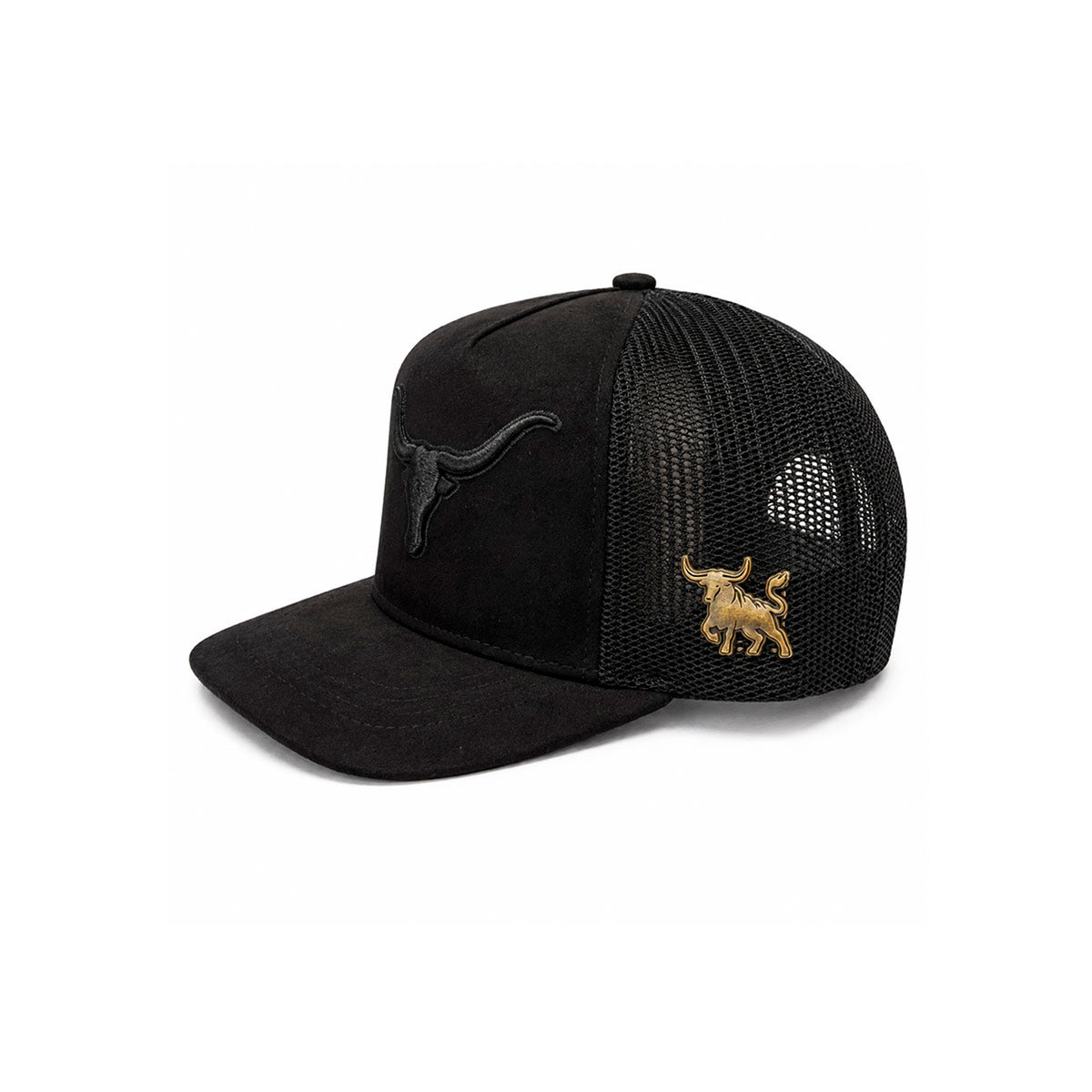 Gorra Trucker Negra Hombre Livestock Long Horns Original negro