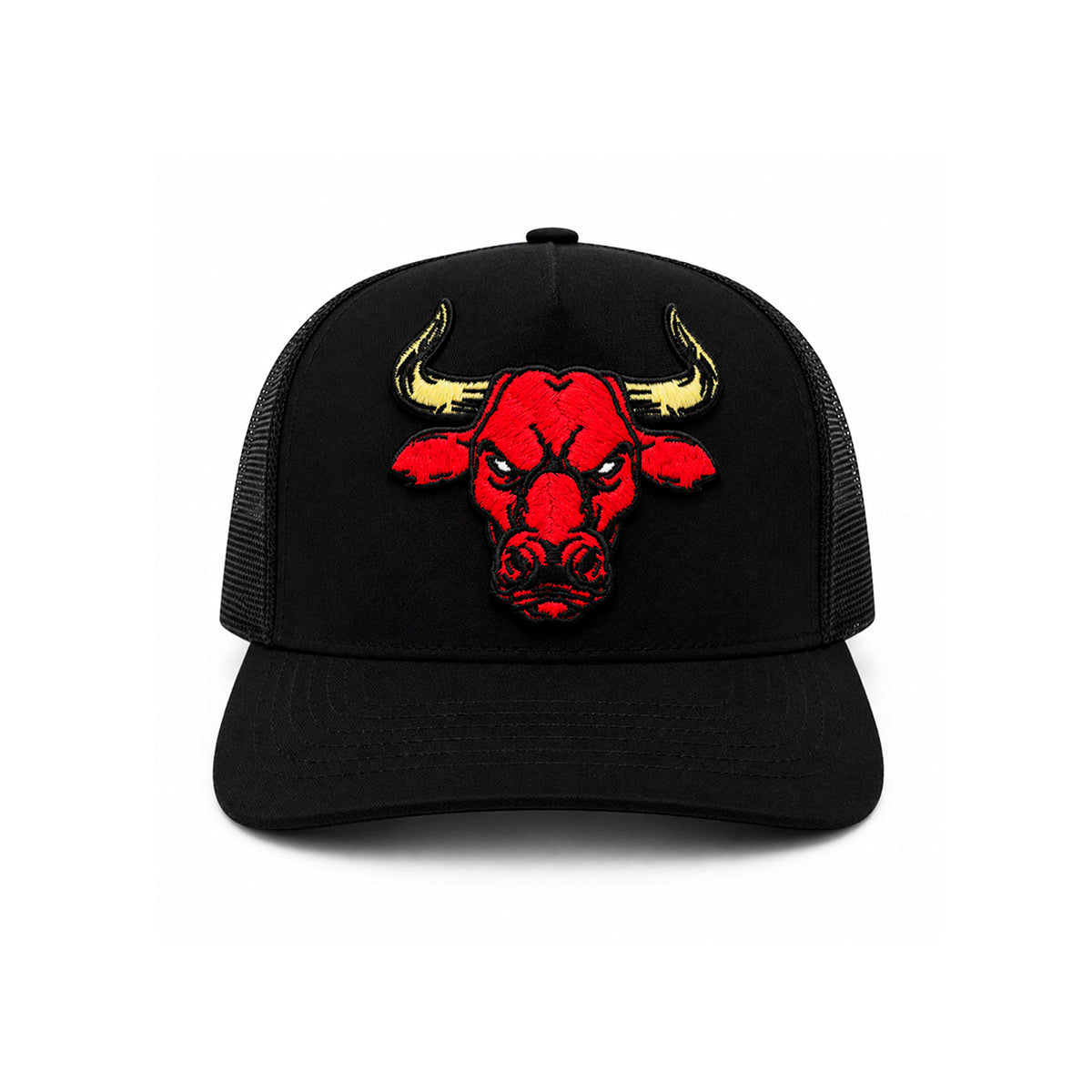 Gorra Trucker Negra Hombre Livestock Mad Bull Original negro
