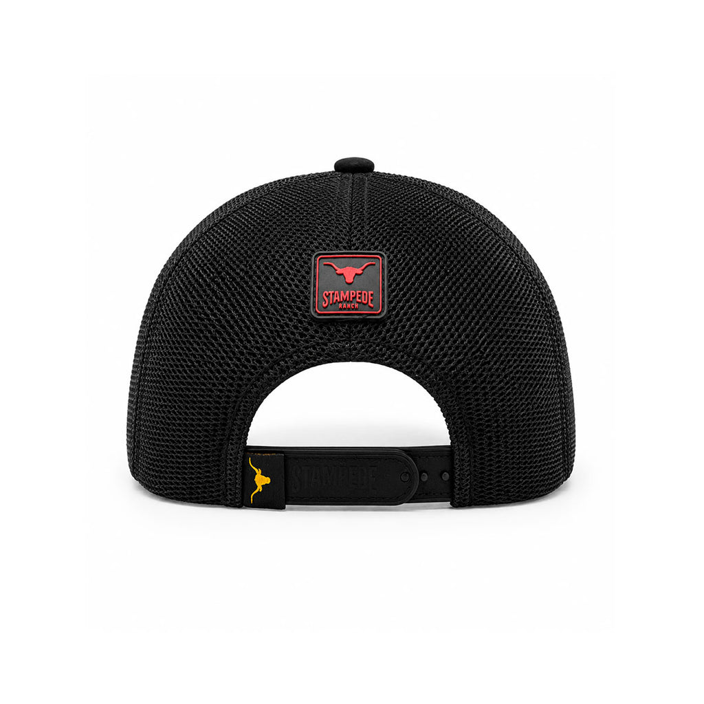 Gorra Trucker Negra Hombre Livestock Mad Bull Original negro