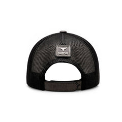 Gorra Trucker Livestock Steel Ranch Cráneo Gris Ajustable