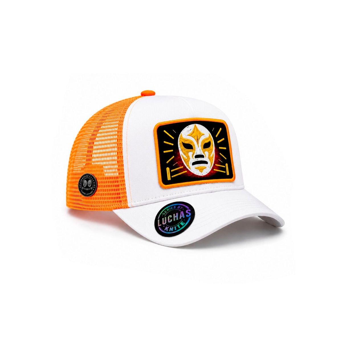 Gorra Trucker Lucha Libre Mistic Máscara Bordada