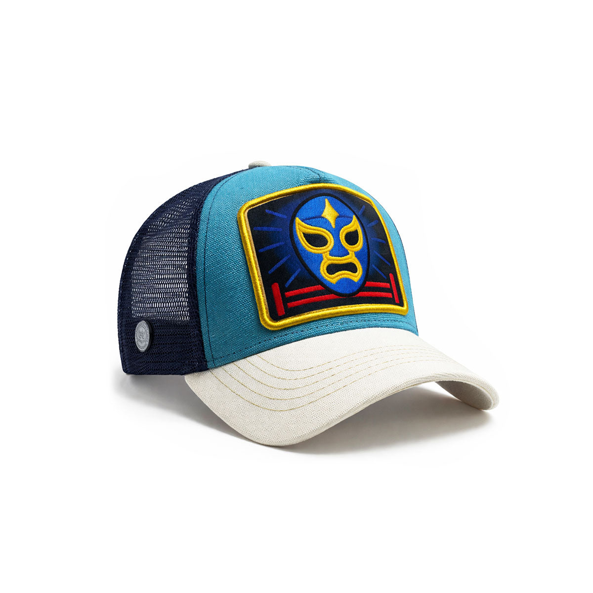 Gorra Trucker Lucha Libre Modelo Aqua