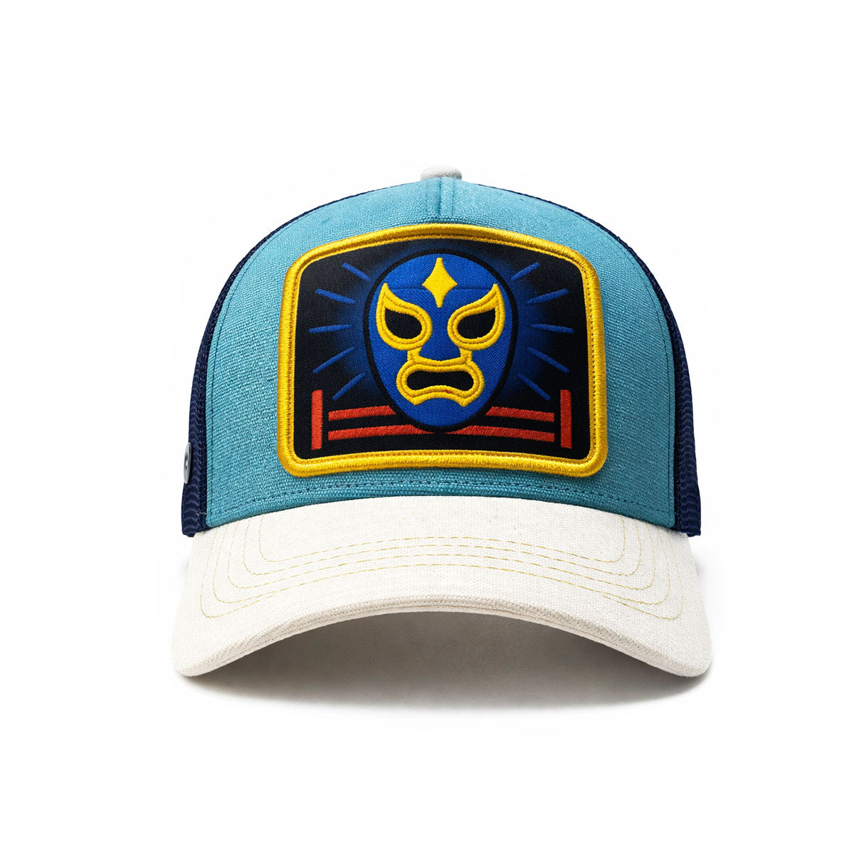 Gorra Trucker Lucha Libre Modelo Aqua