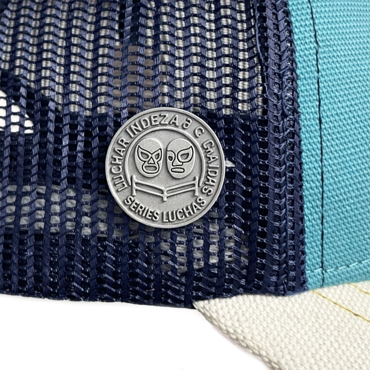 Gorra Trucker Lucha Libre Modelo Aqua