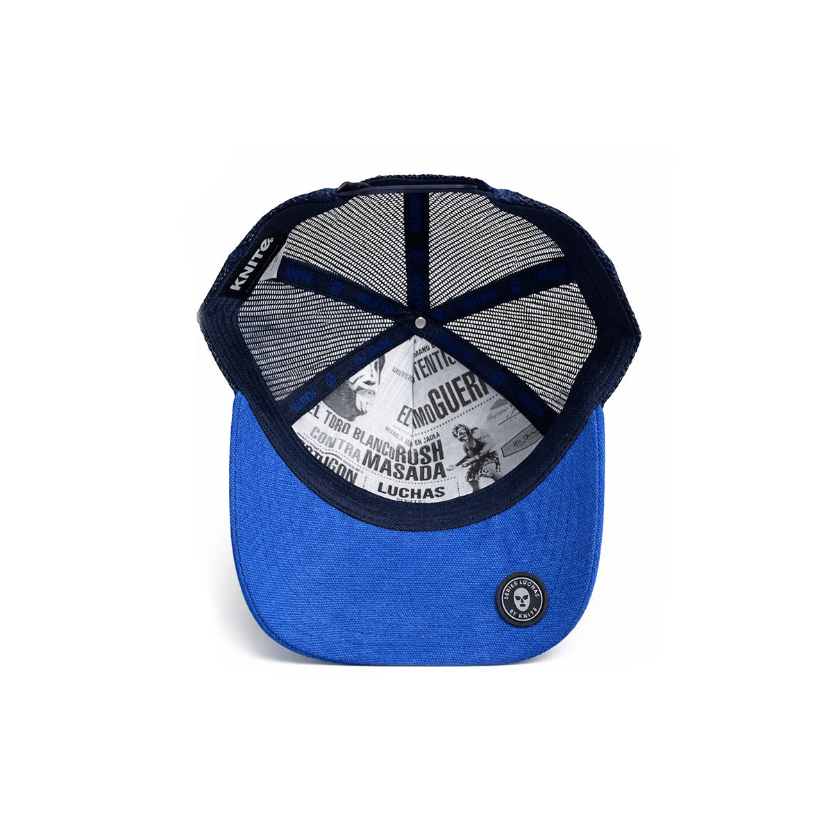 Gorra Trucker Ajustable Lucha Libre Demon Máscara Mexicana