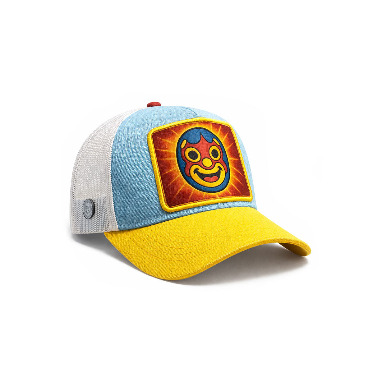 Gorra Trucker Lucha Libre Happy Máscara Bordada