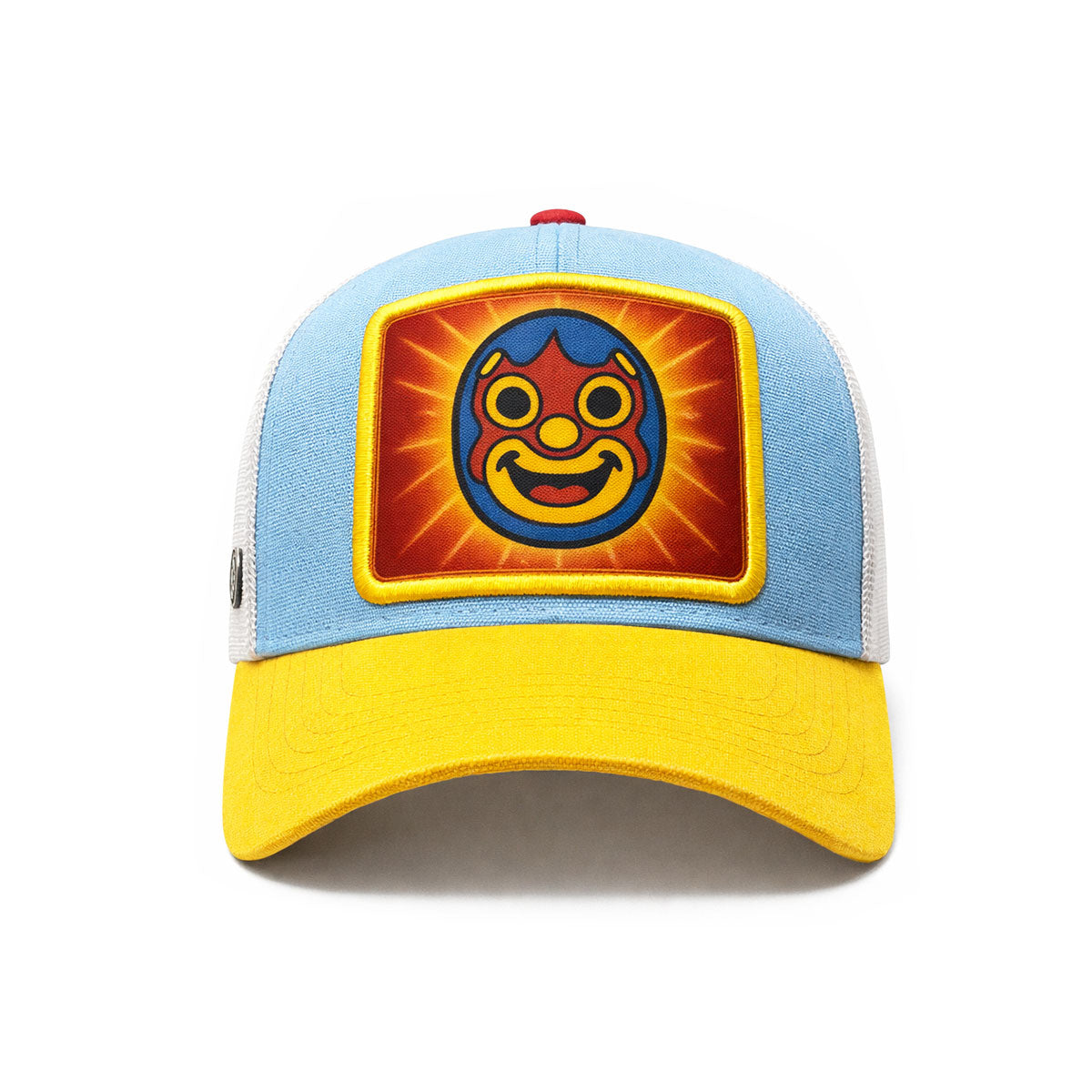 Gorra Trucker Lucha Libre Happy Máscara Bordada