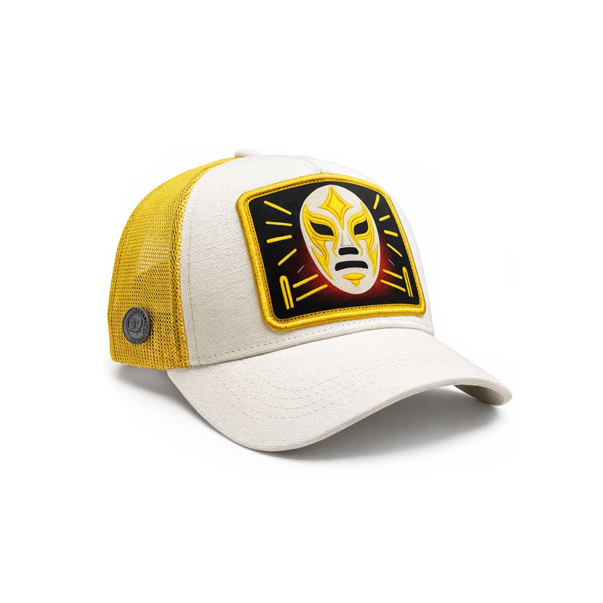Gorra Trucker Lucha Libre Mistic Máscara Bordada