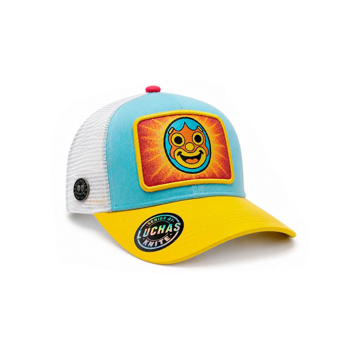 Gorra Trucker Lucha Libre Happy Máscara Bordada