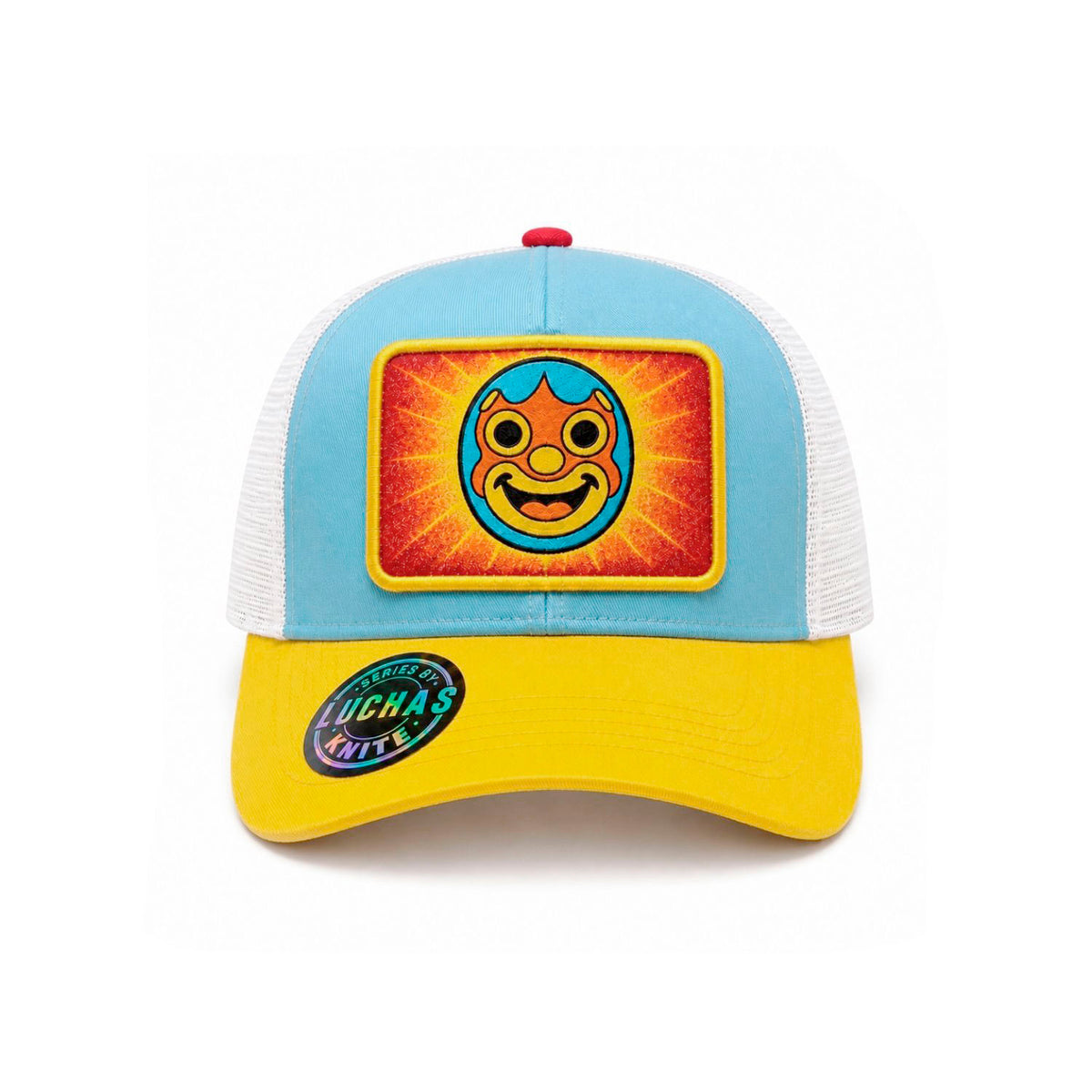 Gorra Trucker Lucha Libre Happy Máscara Bordada