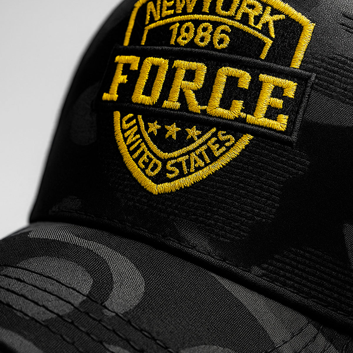 Gorra Trucker Bordado 3D Ajustable Knite Force New York-Unitalla