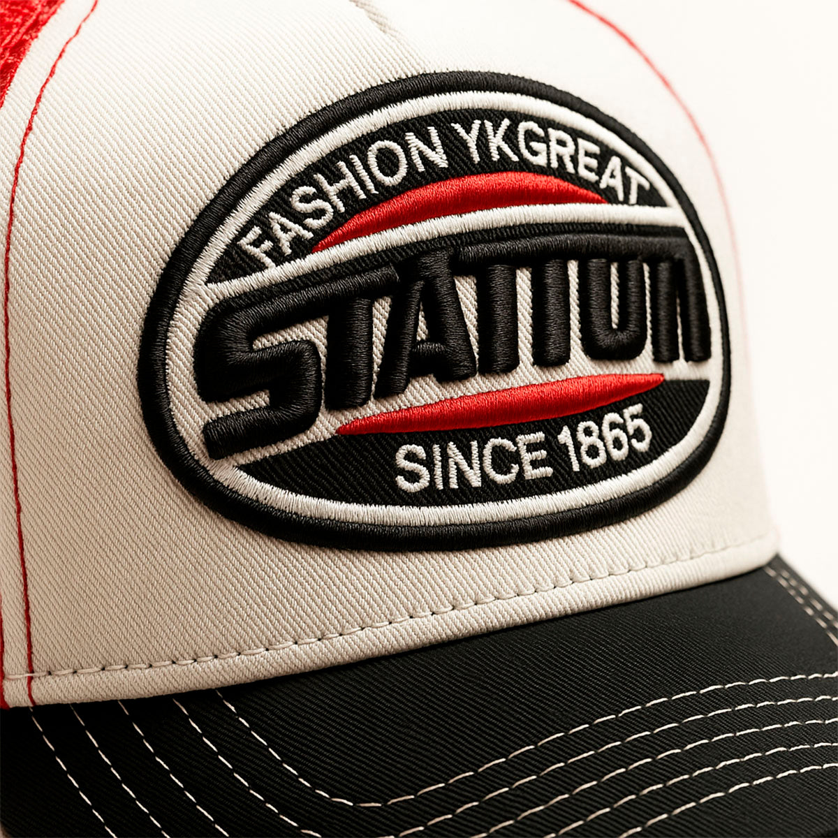 Gorra camionero premium malla transpirable Knite 3D Station-Unitalla