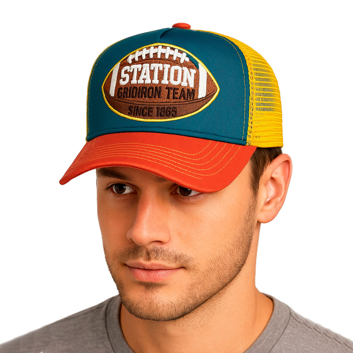 Gorra camionero premium Knite Station ball hombre ajustable-Unitalla