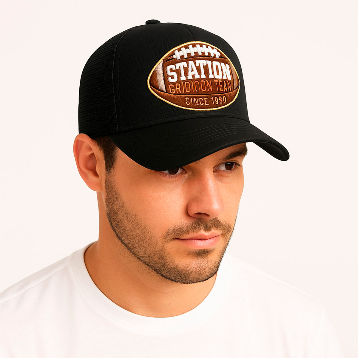 Gorra camionero premium Knite Station ball hombre ajustable-Unitalla