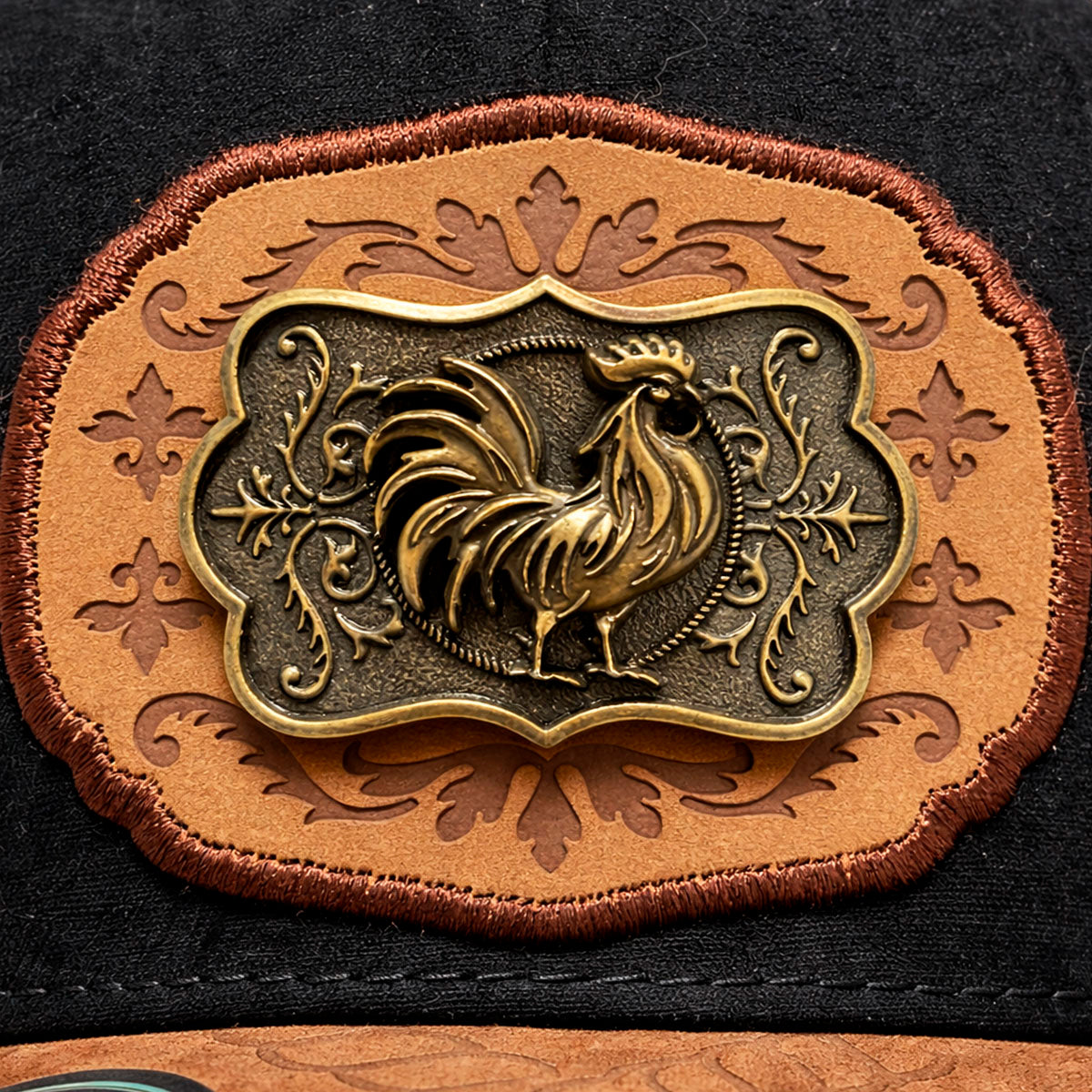 Gorra Trucker Vaquera Original Gallo Midnight Rooster Knite