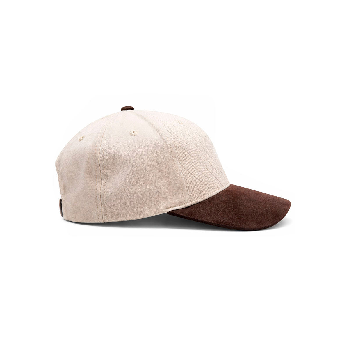Gorra Pana Corduroy Visera Gamuza Ajustable Diseño Híbrido