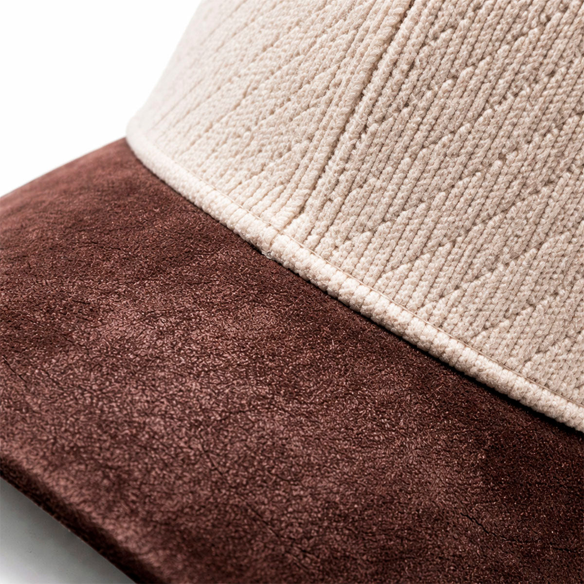 Gorra Pana Corduroy Visera Gamuza Ajustable Diseño Híbrido