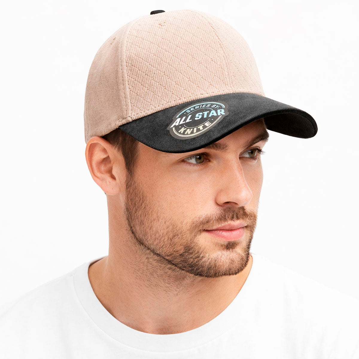 Gorra Pana Corduroy Visera Gamuza Ajustable Diseño Híbrido