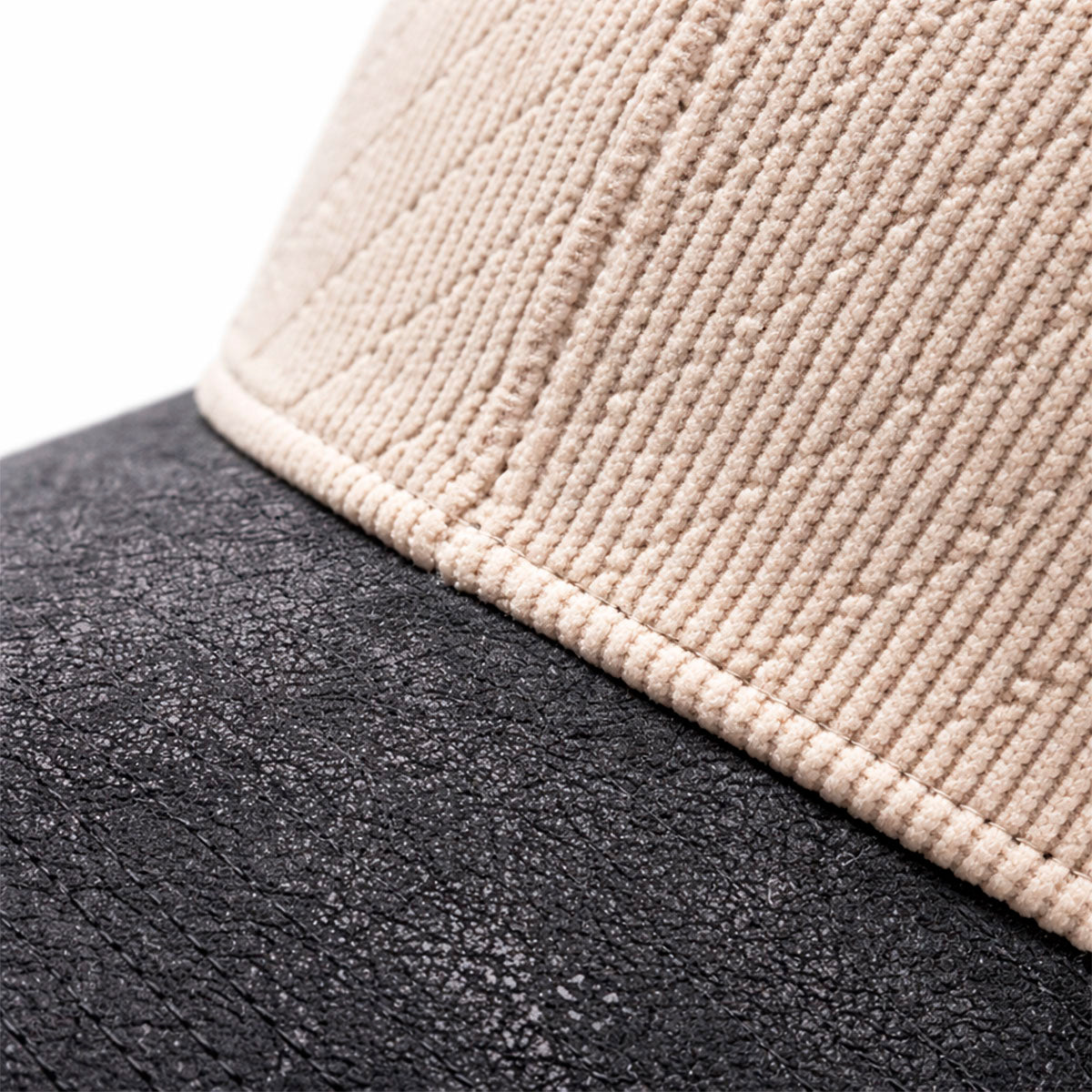 Gorra Pana Corduroy Visera Gamuza Ajustable Diseño Híbrido