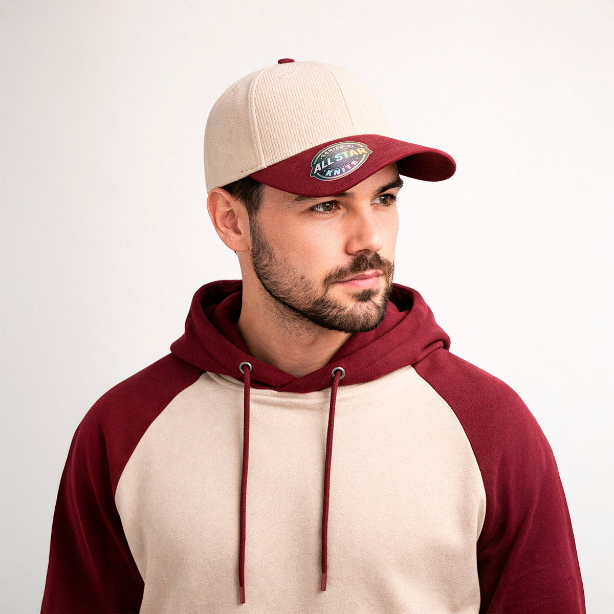 Gorra Pana Corduroy Visera Gamuza Ajustable Diseño Híbrido