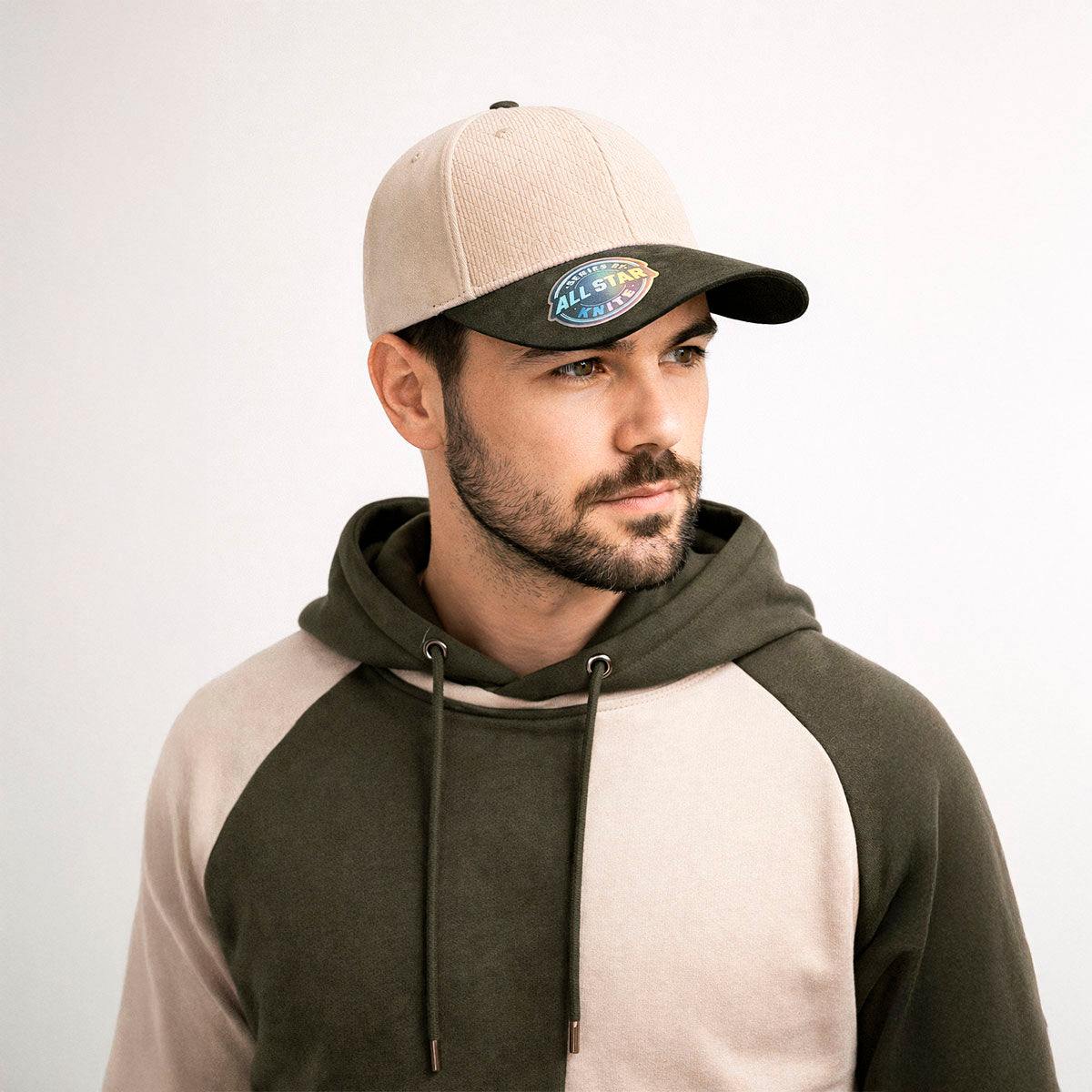 Gorra Pana Corduroy Visera Gamuza Ajustable Diseño Híbrido