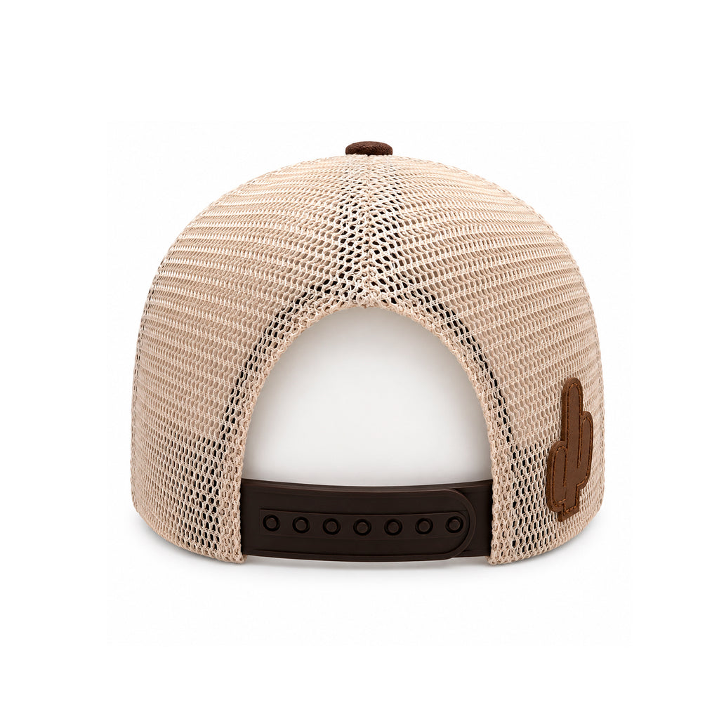 Gorra Knite Buffalo West Azul Hombre Malla Transpirable